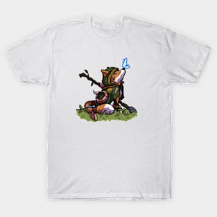 A druid fox chilling in the nature T-Shirt